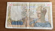 billet de banque N148 france 50 francs1939