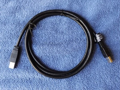 5-Foot USB 3.0 Cable USB-A to USB-B [Type A/B - M/M - Super Speed] - Image 1 of 3