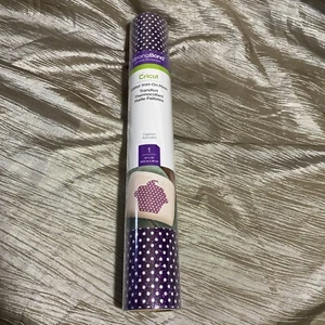 Cricut Glitter Iron-On Mesh, StrongBond, Eggplant - Picture 1 of 4