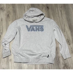 VANS pullover hoodie classic gray with checker detail size XL youth - Picture 1 of 4