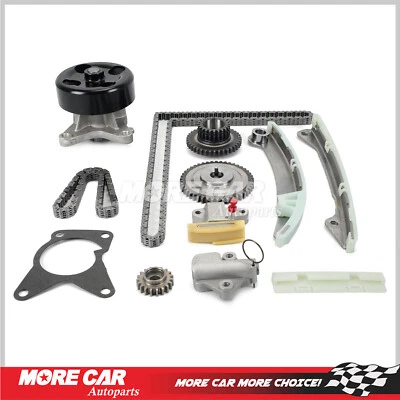 Timing Chain Kit Water Pump for 2007-2018 Nissan Sentra Versa Tiida 1.8L 2.0L L4 - Image 1 of 4