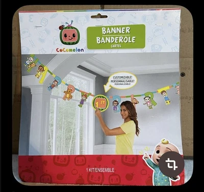 CoComelon 10ft Customizable Jumbo Happy BIrthday Banner - Image 1 of 3