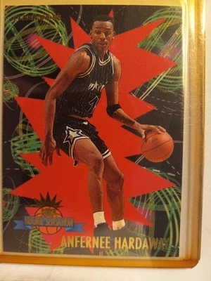 1994-95 FLEER ROOKIE SENSATION ALLEN HOUSTON Pistons Card 10 Of 25 - Image 1 of 2