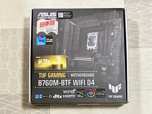 ASUS TUF Gaming B760M-E D4 Micro ATX Mainboard Intel B760 LGA1700 DDR4 Japan - Bild 1 von 9