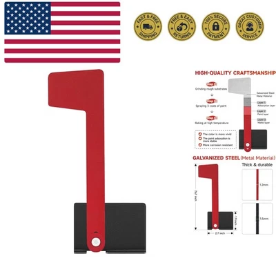 Bandera de buzón profesional multidireccional, reemplazo de buzón de acero galvanizado... Foto 1 de 4