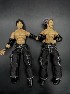 Jakks Pacific WWE WWF Wrestling Titan Tron The Hardy Boyz Jeff & Matt Figure X2 - Picture 1 of 9