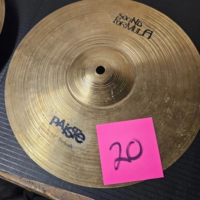 Platillo Splash #20 Paiste Sound Formula 12" Foto 1 de 3