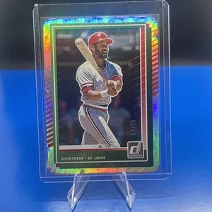 2025 Panini Donruss - SP Ozzie Smith #3 Silver Die-Cut /75 - ST. Louis Cardinals - Picture 1 of 4