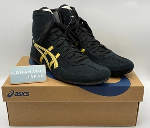ASICS EX-EO Wrestling Boxschuhe neues Modell TWR900 1083A001 SCHWARZ×GOLD×GOLD - Bild 1 von 17
