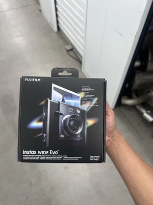 FUJIFILM instax WIDE Evo Hybrid Instant Camera Wide Format Color Black - Image 1 of 4