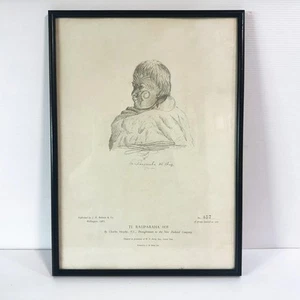 Te Rauparaha, 1839 Charles Heaphy Limited Print 457/500 from Lithograph on Paper - Picture 1 of 12