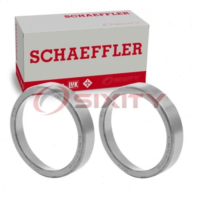 2 pc Schaeffler Front Inner Wheel Bearing Races for 1987-1990 Ford Bronco II ww Foto 1 de 4