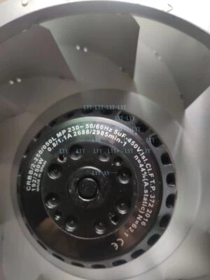 1 PCS EMC Fan CRBB/2-250/050L MP AC230V 192/250W centrifugal fan cooling fan - Image 1 of 4