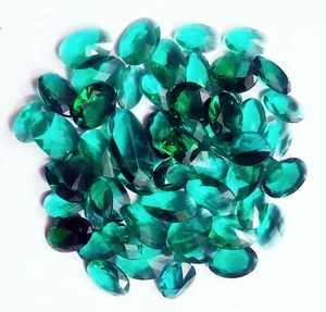 Loose Gemstone Mixed Shape Green Topaz 116.85 Ct/ 54 Pcs With Free Gift - Picture 1 of 8
