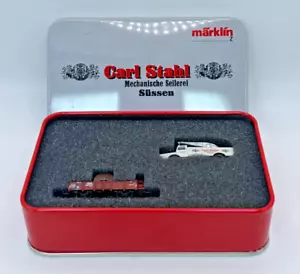 Z Scale Marklin Museumswagen 2003 "Carl Stahl" Freight Car Original Tin - Picture 1 of 9