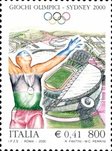 REPUBBLICA 2000 - Giochi olimpici Sydney 2000 (MNH**) - Imagen 1 de 2