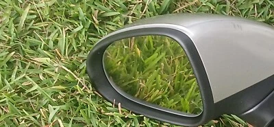 2011-2014 VOLKSWAGEN TOUAREG DRIVER ESPELHO PORTA ESQUERDA FABRICANTE DE EQUIPAMENTO ORIGINAL PRATA CÓDIGO DE PINTURA B7W - Imagem 1 de 4