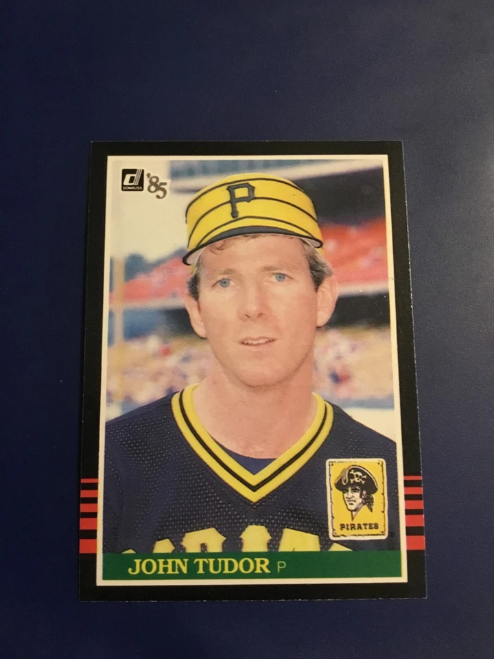 1985 Donruss # 235 JOHN TUDOR Pittsburgh Pirates Great Baseball Card ! - Image 1 of 1