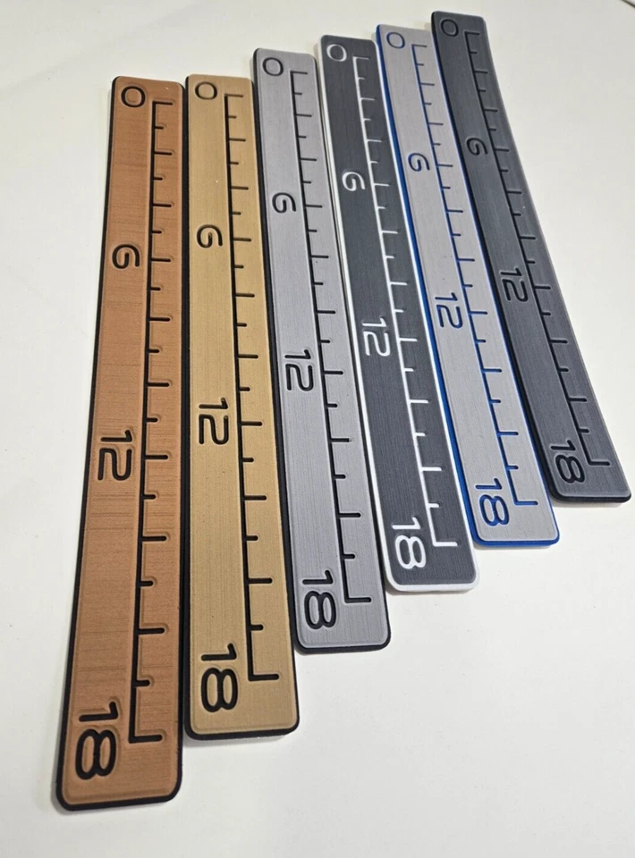 18" Fish Ruler - Quality marine grade EVA foam, strong 3M adhesive backing - Image 1 of 1