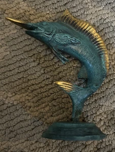 Sailfish Metal 4.25" Statue - Picture 1 of 7