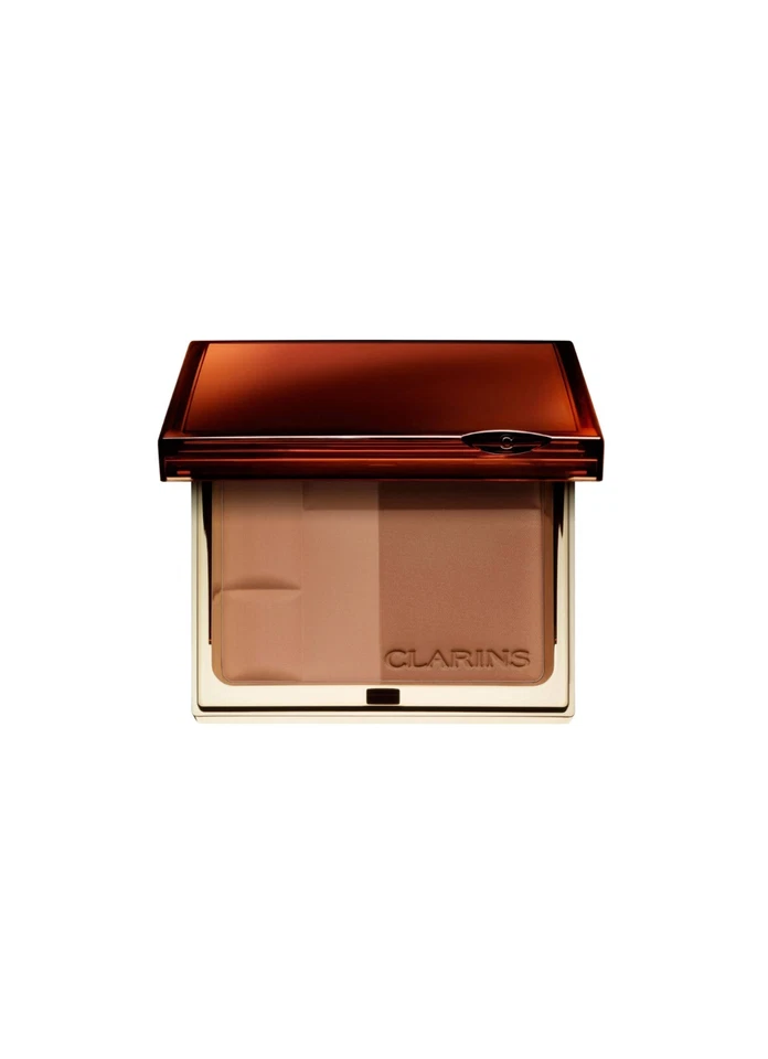 Clarins Bronzing Duo Mineral Powder Compact Size 17 g / 0.6 Oz Choose Your Shade - Image 1 of 1