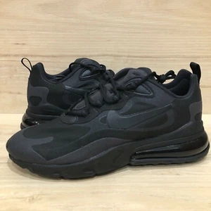 ¡NUEVO! Zapato para correr para hombre Nike Air Max React 270 triple negro CI3866-003 talla 8,5 - Imagen 1 de 8