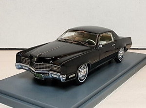 Neo Scale Models 1:43 1967 Cadillac Fleetwood Eldorado Sable Black/White FLASHY!