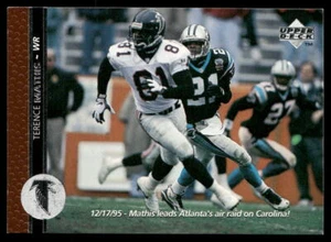 Terance Mathis 1996 Upper Deck #212 Atlanta Falcons NEW MEXICO - Bild 1 von 2