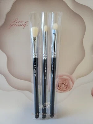 MAC 217s Blending/219s Pencil/239s Short Shader Pinsel Neu in Hülle 3 Stück Set - Bild 1 von 2