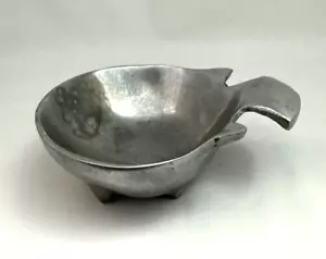 Moderne fischförmige Süßigkeiten/Nuss Geschirrschüssel mit Aluminiumfüßen - Bild 1 von 7