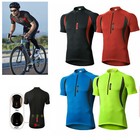 Herren Radtrikot Fahrradtrikot Kurzarm Fahrradbekleidung Fahrrad Trikot T-Shirt