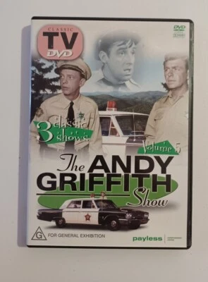 The Andy Griffith Show: Volume 5 DVD Region Free VGC Sitcom Free Postage - image 1 of 4