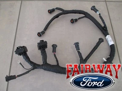 05 thru 07 Super Duty F250 F350 F450 OEM Ford Fuel Injector Wiring Harness 6.0L - Image 1 of 4