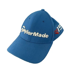 TAYLORMADE Golf Hat Small Medium Zero Burner R15 NEW ERA 39Thirty Blue Stretch - Picture 1 of 19