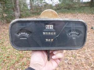 1926 Oakland Instrument Cluster Speedometer & Oil Amp Gauges 14,698 Miles - Picture 1 of 8
