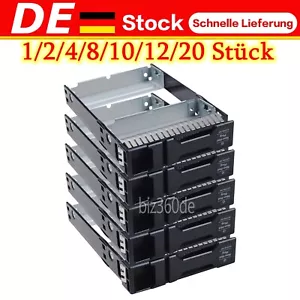 HP 3.5" LFF Non-Hot-Plug SATA HDD Caddy Rahmen ProLiant ML310e Gen8 652998-001 - Bild 1 von 8