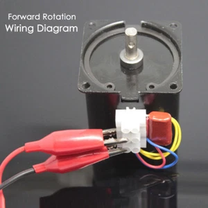 Synchronous Motor AC220V 14W Permanent Magnet Motor CW/CCW 2.5-110r/min 60KTYZ - Picture 1 of 6