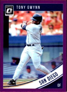 2018 Donruss Optic Purple (Panini) MLBPA Baseball Parallel Cards Pick From List