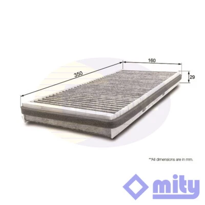 Se adapta a Ford Ka 1996-2008 Fiesta 1983-2002 Puma 1997-2002 filtro de cabina Mity #2 Foto 1 de 2