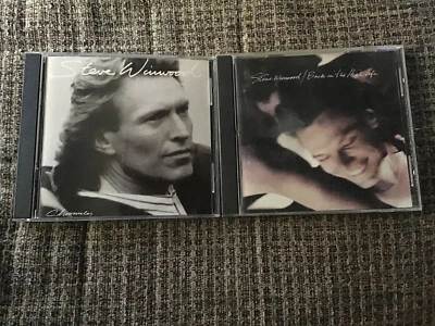 STEVE WINWOOD “BACK IN THE HIGH LIFE” & “CHRONICALS” 2-CD LOT, ISLAND PRINT - Изображение 1 из 4