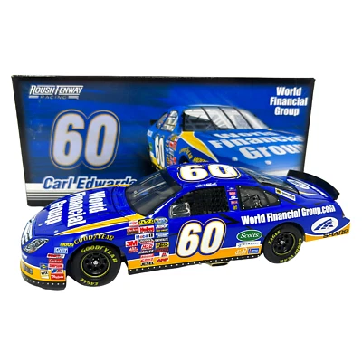 Motorsports Nascar #60 Carl Edwards World Financial Group Fusion 1:24 Diecast Foto 1 de 4