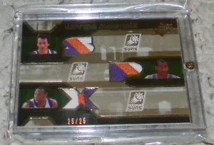 2007-08 SPx - Steve Nash, Amare Stoudemire, Shawn Marion - Patch #25/25 - Picture 1 of 2