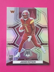 2022 Panini Mosaic #280 Jahan Dotson Commanders RC Rookie Silver Holo Prizm - Bild 1 von 2