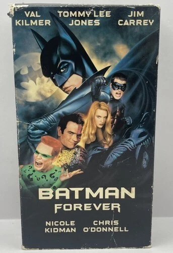 VHS - Batman Forever (1995,) Val Kilmer/Jim Carrey Movie - Image 1 of 1