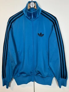 ADIDAS ORIGINALS FIREBIRD TT OG Jacke Blau Hellblau Schwarz Gr. S Retro Vintage - Bild 1 von 19