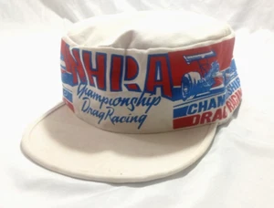 Vintage 1986 Stoff NHRA Sport Service Championship Drag Racing Snapback Mütze Kappe - Bild 1 von 10