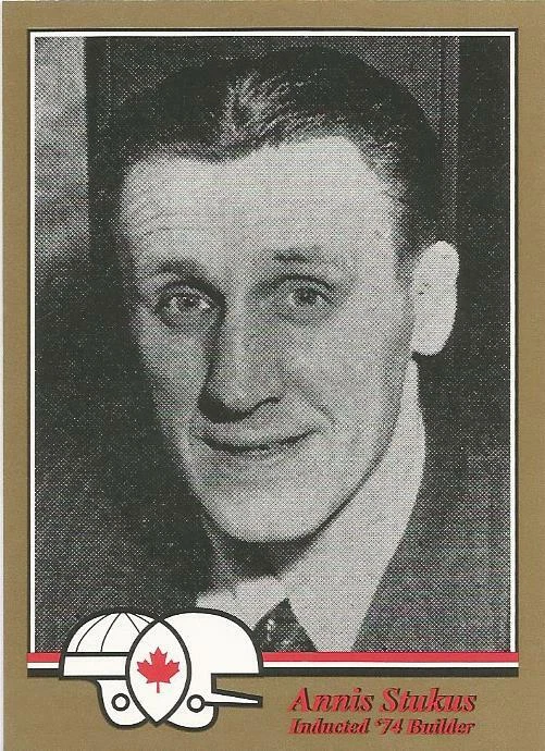 ANNIS STUKUS TORONTO ARGONAUTS (BALMY BEACH) CFL HALL OF FAME CARD #13D — 第 1/1 张图片