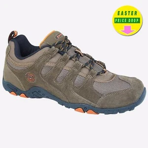 Hi-Tec Quadra Mens Hiking Train Terrain Outdoor Traction Walking Shoes Trainers - Picture 1 of 2