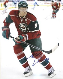 Mikko Koivu Finland Minnesota Wild Signed Auto 8x10 PHOTO