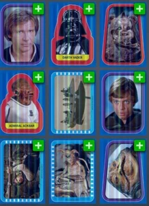 [DIGITAL] Topps Star Wars Chrome Sapphire Return Jedi 25 W1 Blue Sticker - Pick - Foto 1 di 1